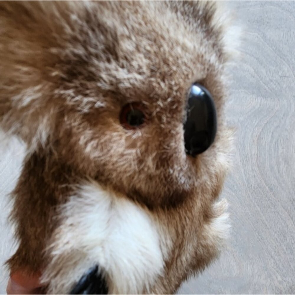 Australian Real Fur Koala Rare Vintage Decor/toy Euc - Picture 4 of 7